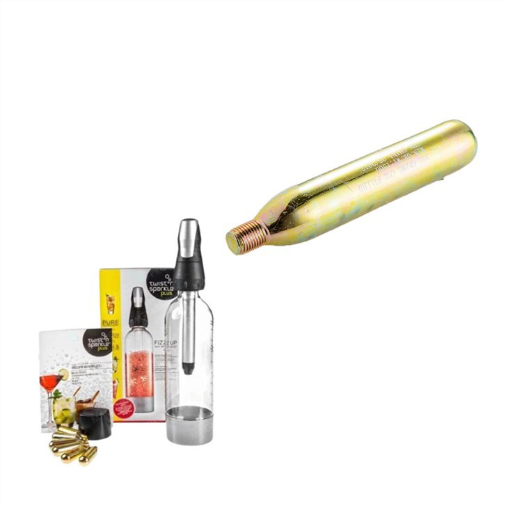 Co2 kasetė 8g su 3/8 UNF sriegiu