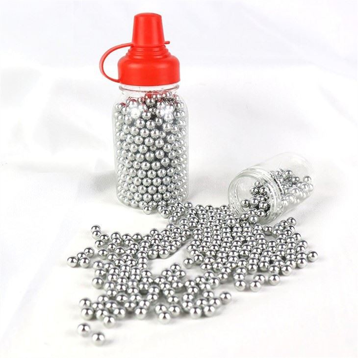 Steel Round Balls, Gold, 4.5 Mm, BB's CO2 Air Gun.