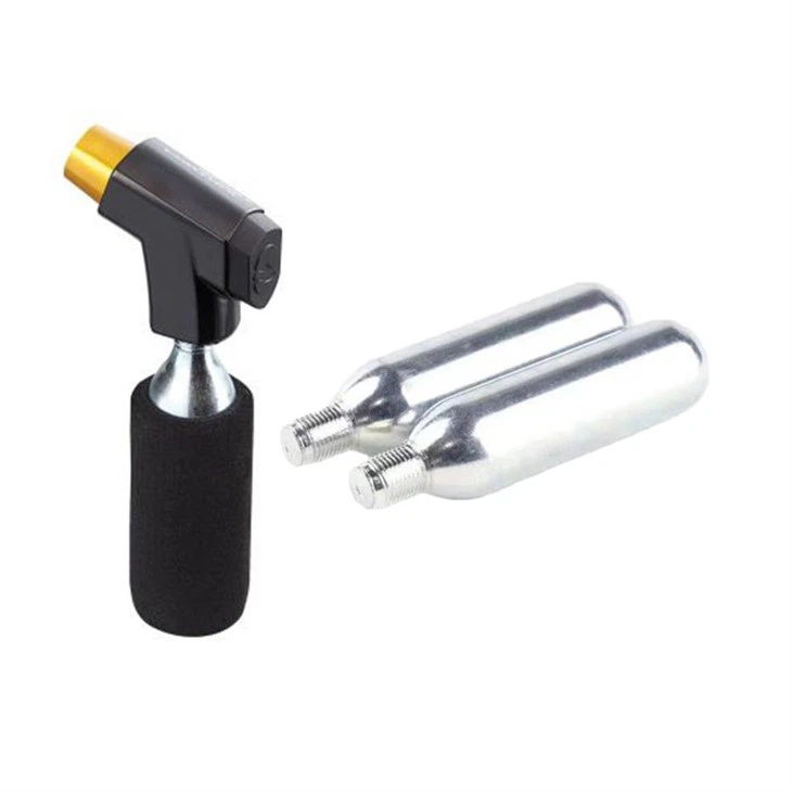 20g Threaded CO2 Cartridges - 6 Pack For All CO2 Bike Tire Inflators With Threaded Connection - Quick Air Refill For Bicycle Tires - Cartridge For CO2 Pump - Road Or MTB Bikes.